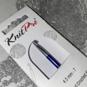 KnitPro metalinis vąšelis 4,5 mm