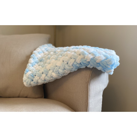 Mėlynai baltas pledukas - Padarysiu pati