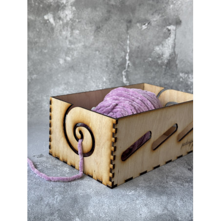 Dėžutė siūlų ritinėliui - Padarysiu pati