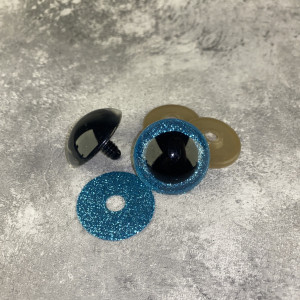 Blizgios spalvotos akys 30 mm