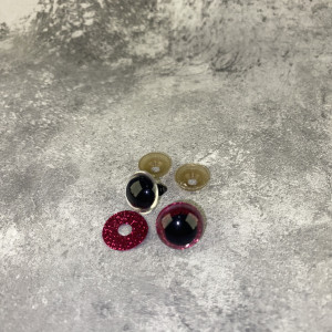 Blizgios spalvotos akys 16 mm