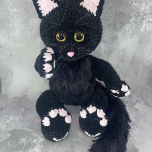 Pliušinis žaislas Katiniukas - Padarysiu pati