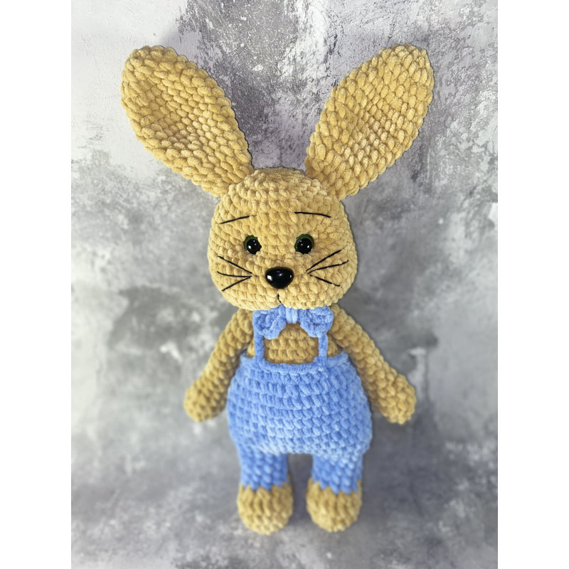 Nėrimo rinkinys „Zuikis stačiaausis“ – rankų darbo kūryba