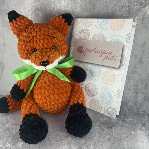 Nėrimo schema „Mini lapė“ - Padarysiu pati