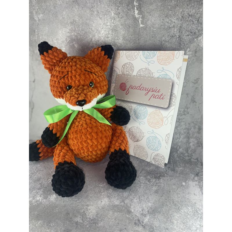 Nėrimo schema „Mini lapė“ - Padarysiu pati