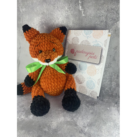 Nėrimo schema „Mini lapė“ - Padarysiu pati