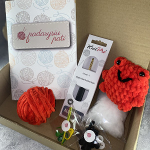 Nėrimo rinkinys „Pradedantysis“ (pliušinis žaislas)