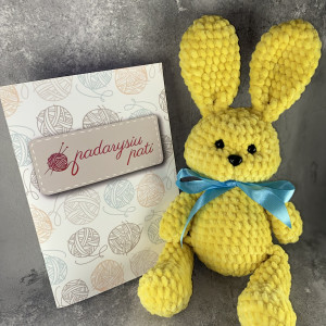 Nėrimo schema „Zuikis mažylis“