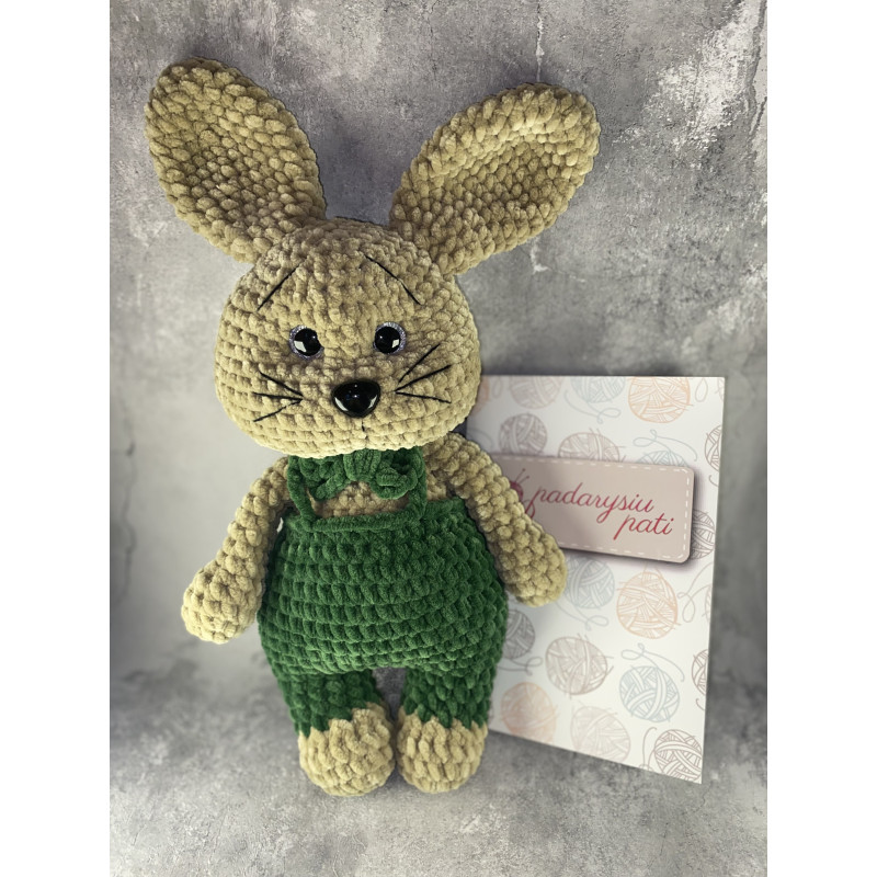 Nėrimo schema „Zuikis stačiaausis“ - Padarysiu pati