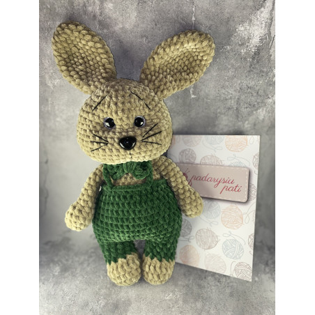 Nėrimo schema „Zuikis stačiaausis“ - Padarysiu pati