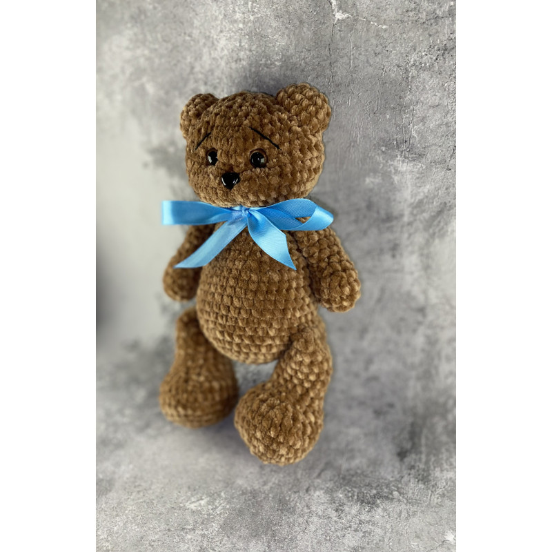 🐻‍❄️Rankų darbo pliušinis žaislas Meškutis - Padarysiu pati