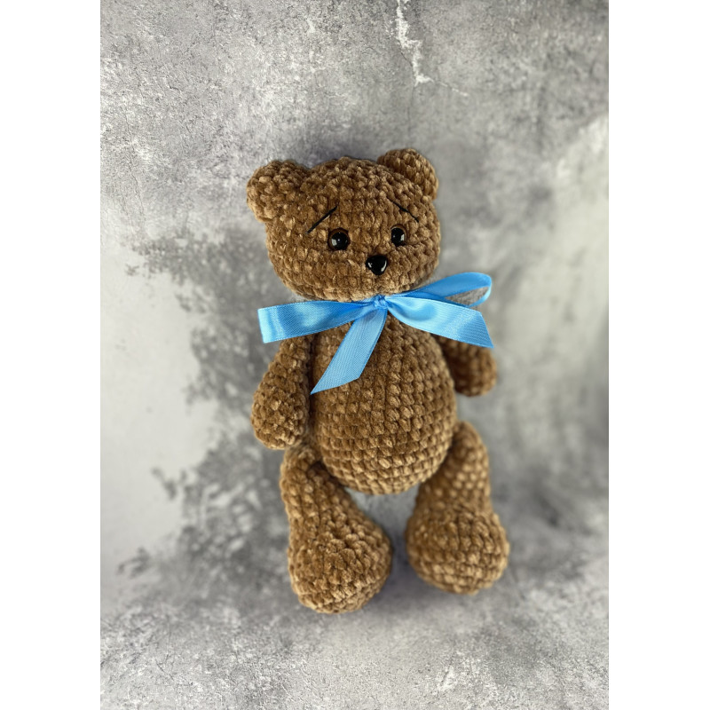 🐻‍❄️Rankų darbo pliušinis žaislas Meškutis - Padarysiu pati