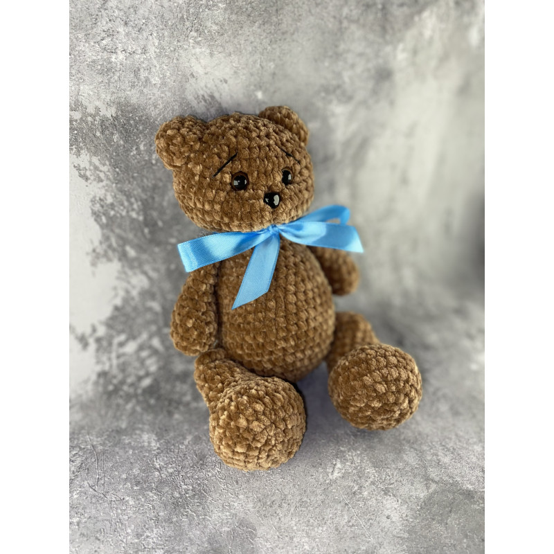 🐻‍❄️Rankų darbo pliušinis žaislas Meškutis - Padarysiu pati