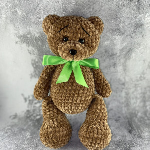 🐻‍❄️Rankų darbo pliušinis žaislas Meškutis - Padarysiu pati