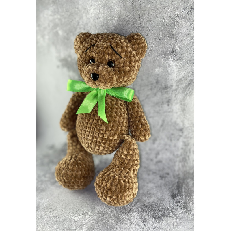 🐻‍❄️Rankų darbo pliušinis žaislas Meškutis - Padarysiu pati