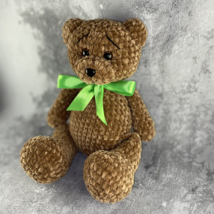 🐻‍❄️Rankų darbo pliušinis žaislas Meškutis - Padarysiu pati