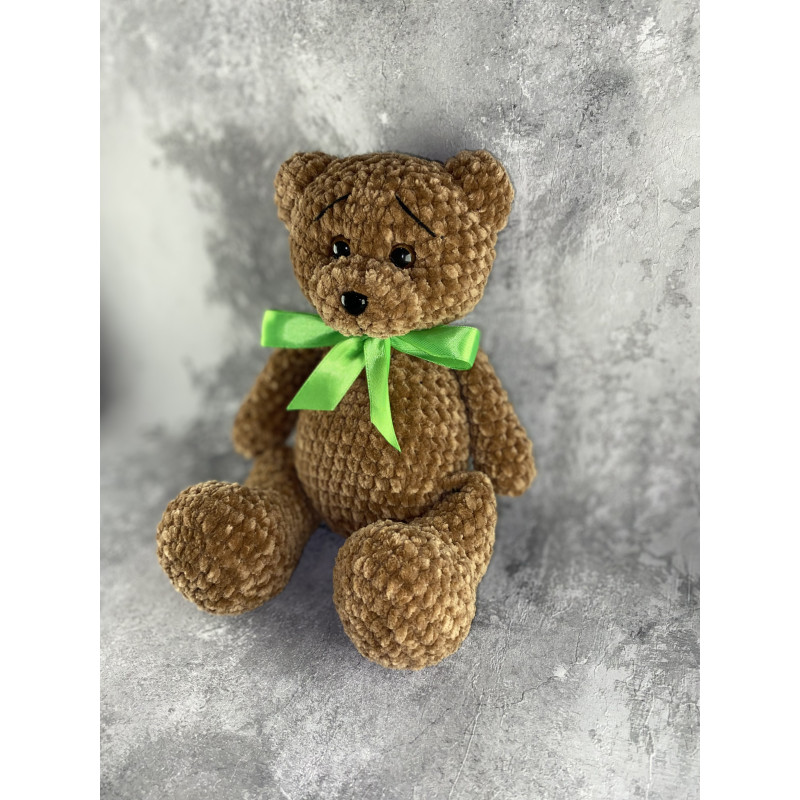 🐻‍❄️Rankų darbo pliušinis žaislas Meškutis - Padarysiu pati